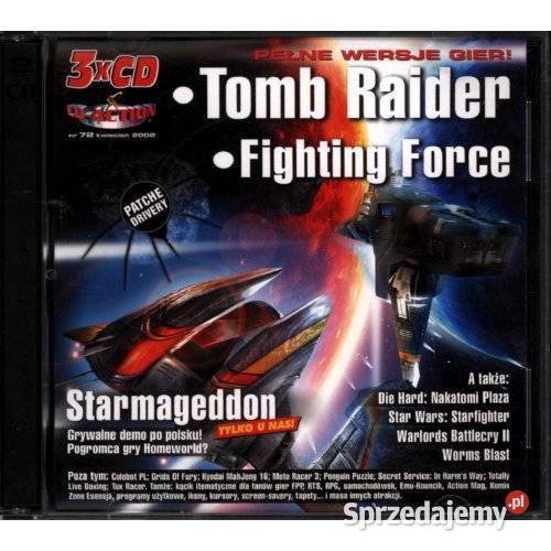 CDAction 72 kwiecień 2002 3x CD z pełnymi