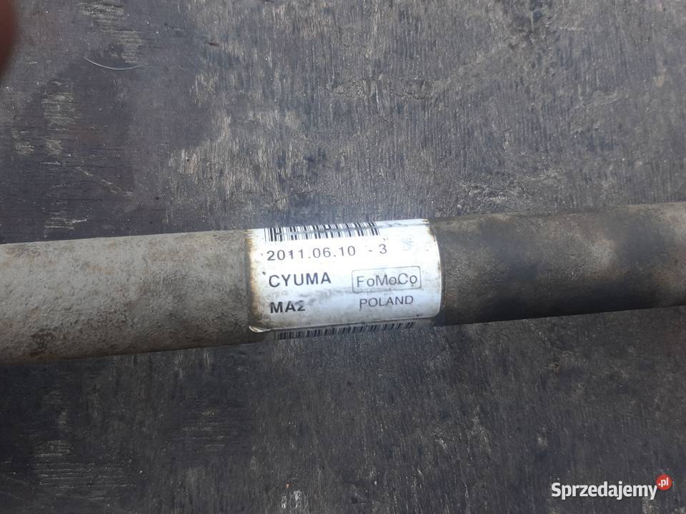PÓŁOŚ PRAWA FORD FIESTA 7 Mk7 125 14 dolnośląskie Syców