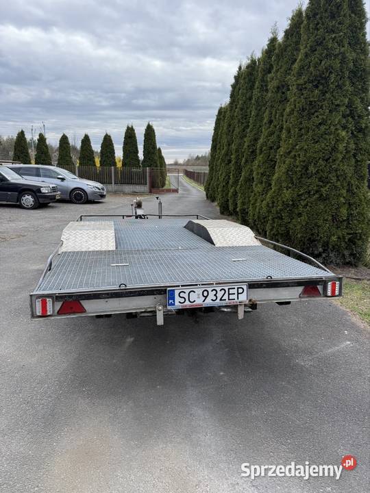 Laweta dwuosiowa najazdy wyciągarka 2