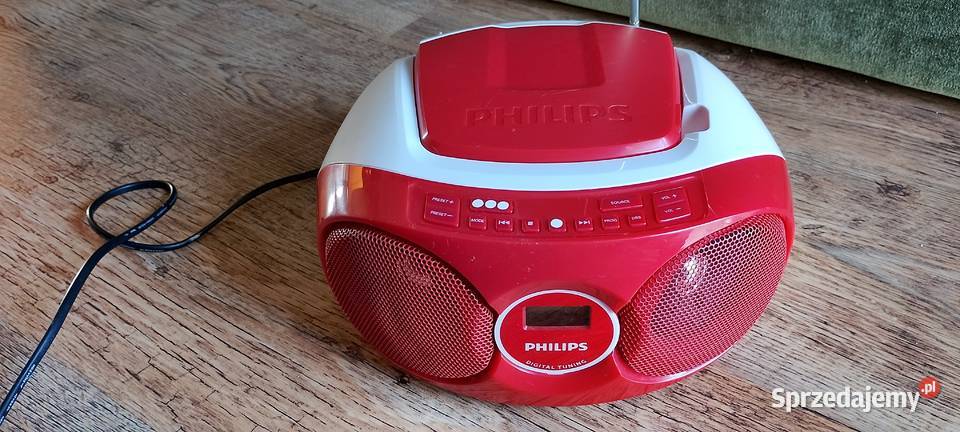 Boombox Philips w barwach narodowych Wąbrzeźno