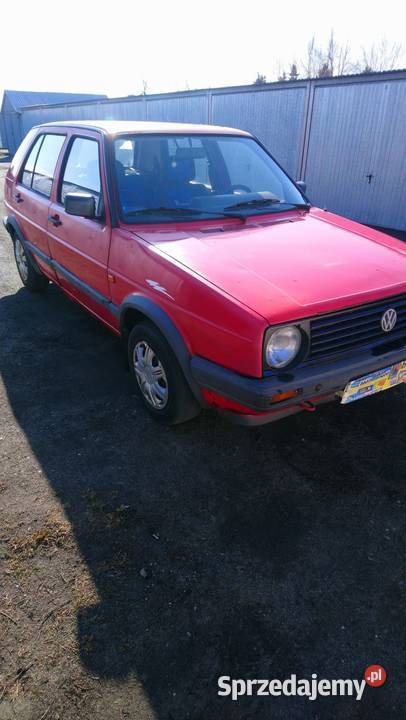 Volkswagen Golf MK2 16 PBLPG manualna mazowieckie