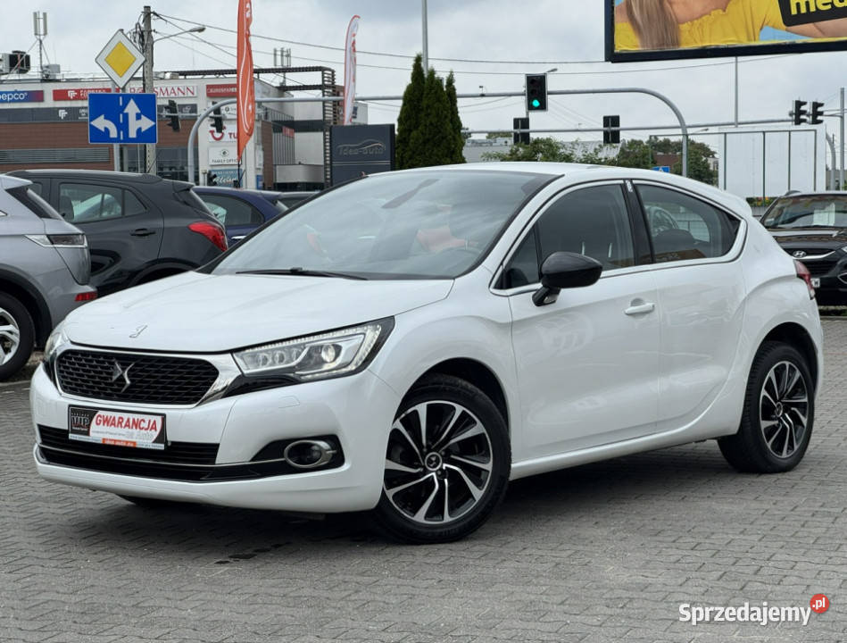 DS Automobiles DS 4 FILMFull LEDAlcantaraBiała centralny zamek wielkopolskie Suchy Las
