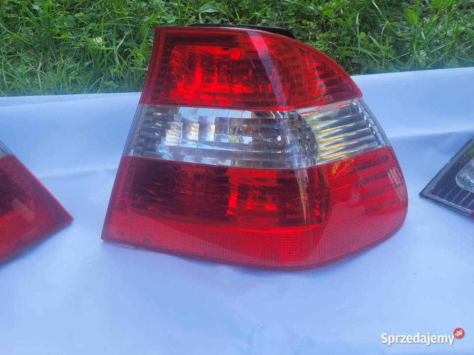 Lampy tylnie BMW E46 sedan komplet Łódź