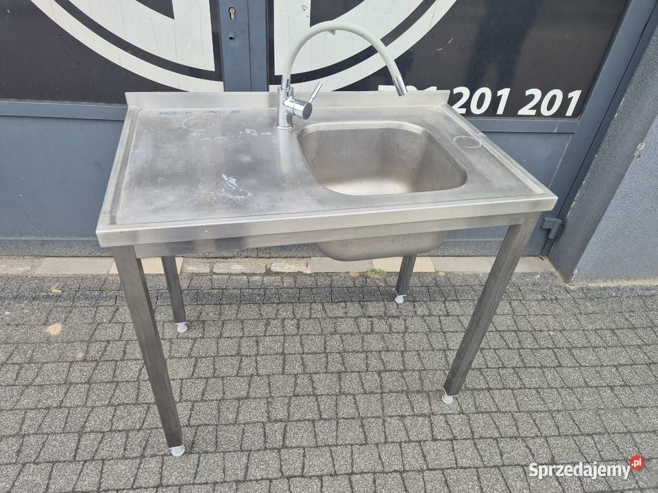 Stół Zlew Jednokomorowy Stal Nierdzewna 1006085 Ostrów Wielkopolski sprzedam