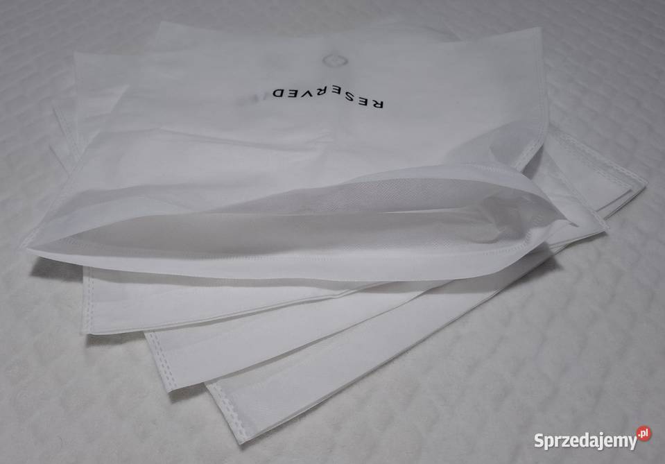 Worki woreczki materiałowe 36x305 Reserved białe śląskie Czeladź