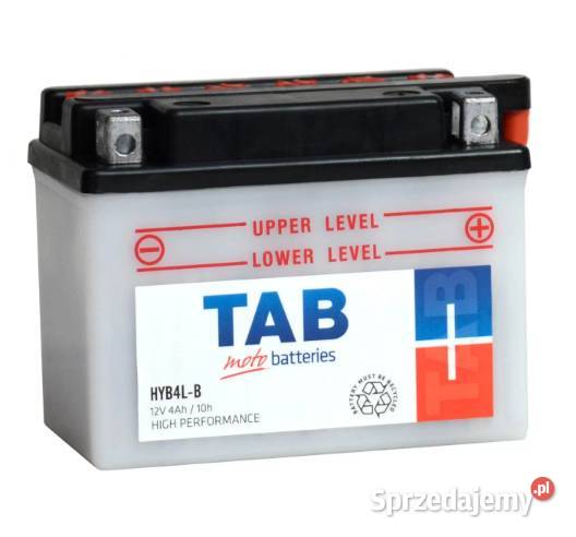 Akumulator motocyklowy TAB HYB4LB 12V 4Ah 45A P Ostrowiec Świętokrzyski