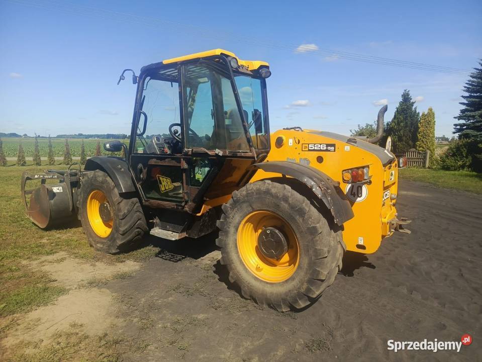 JCB 52658 z osprzętem 13 r wielkopolskie Łobżenica