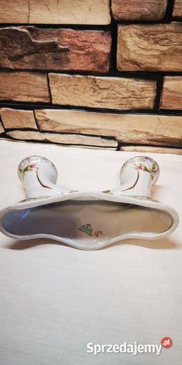 Świecznik polskiej fabryki Chodzież seria Iwona pomorskie Gdańsk