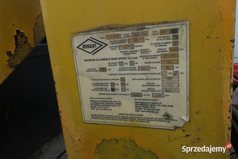 Podnosnik koszowy Land Rover Defender Grójec