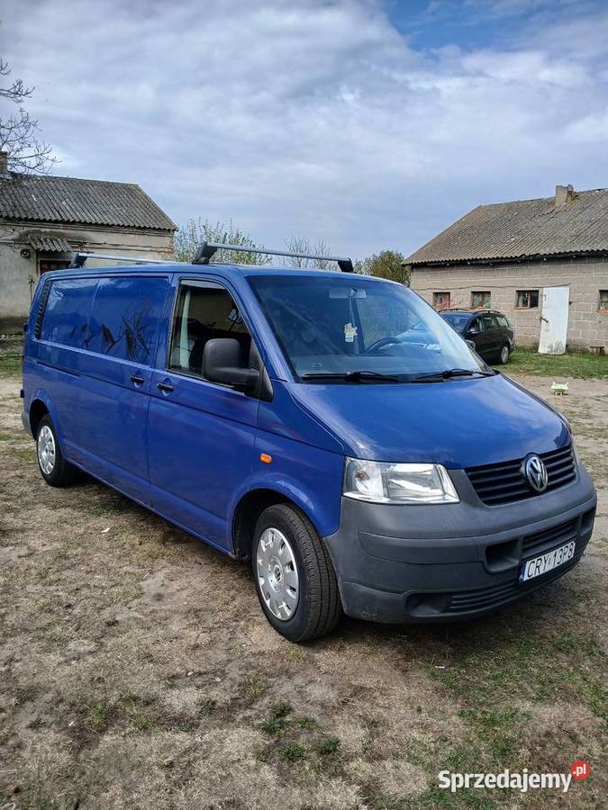 Volkswagen T5 19 tdi 270 przebiegu blaszaka long Stary Kobrzyniec