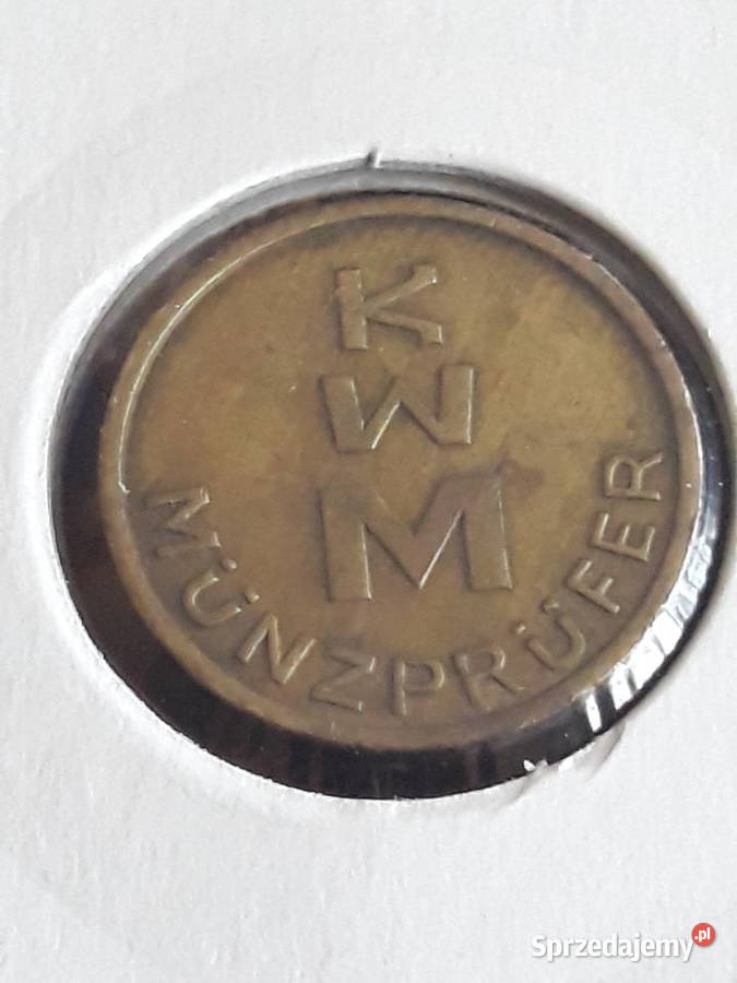 Żeton parkingowy Niemcy wielkopolskie Konin sprzedam
