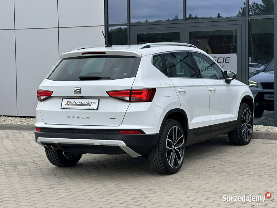 Seat Ateca 8xAlu Skóra EleKlapa Navi Kamera360 wielofunkcyjna kierownica Kąty Opolskie