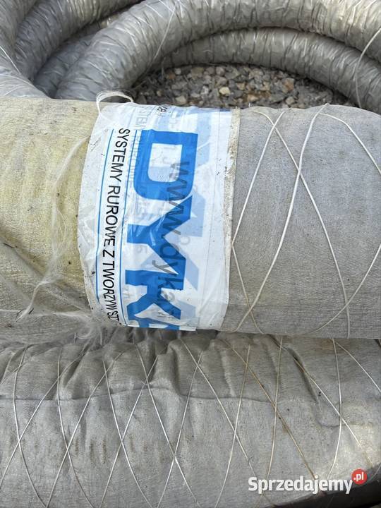 DYKA rura drenarska fi100 perforacja otulina 25 Lednica Górna