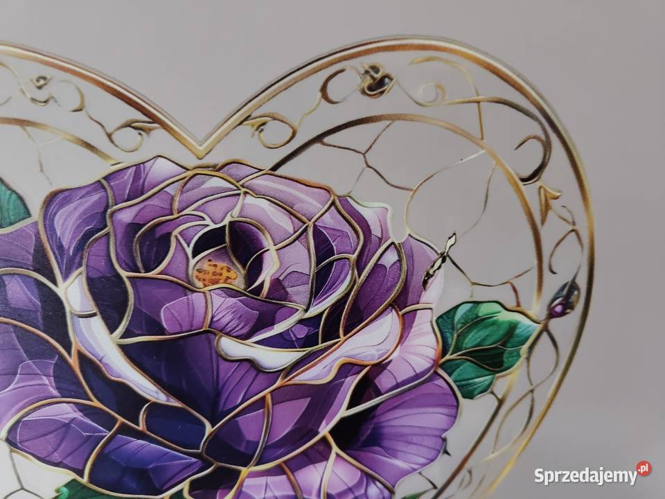 Nowy witraż witrażyk dekoracja okienna łapacz Płock sprzedam