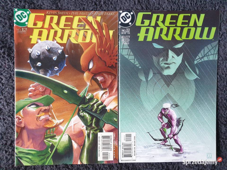 Green Arrow zestaw 19 komiksów DC USA Amerykańskie pomorskie Gdynia sprzedam