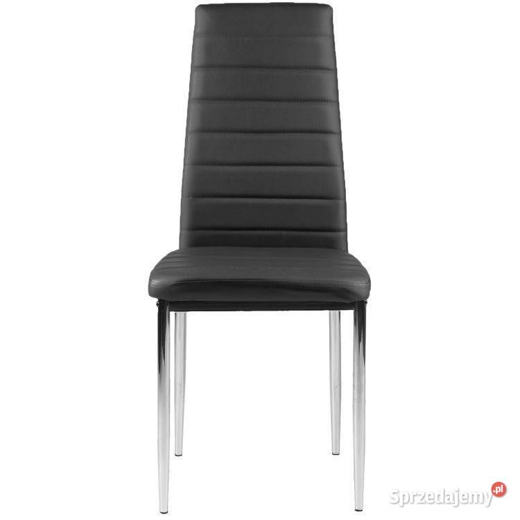 Krzesła z ekoskóry do salonu i jadalni 4 Bielsk Podlaski sprzedam