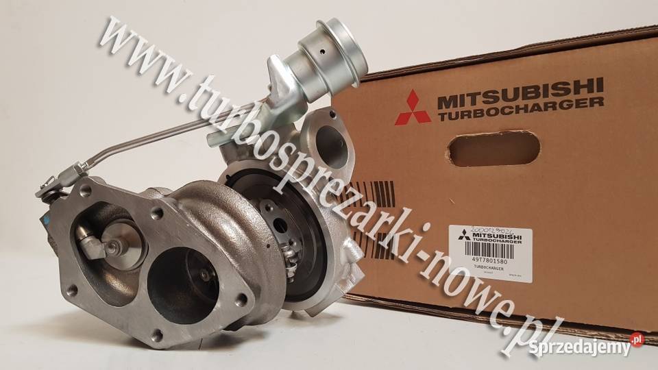 Nowa Turbosprężarka MITSUBISHI 49T7801580 Części samochodowe Siedlce