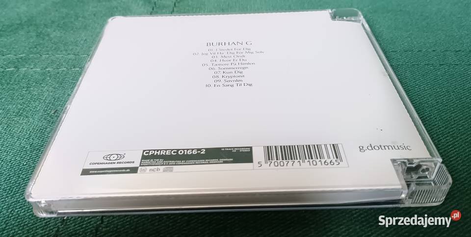 Burhan G CD Płyty i kasety Zbylitowska Góra