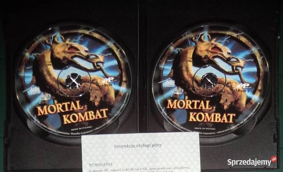 Mortal Kombat 2x VCD nie dvd nowy super stan podkarpackie Rzeszów