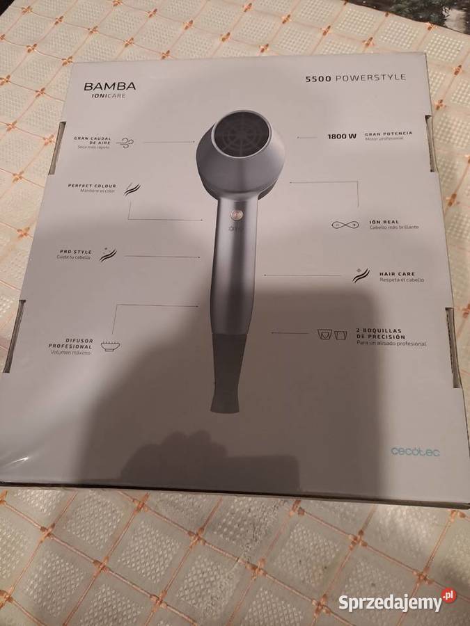 Idealna suszarka do włosów Cecotec Bamba podkarpackie