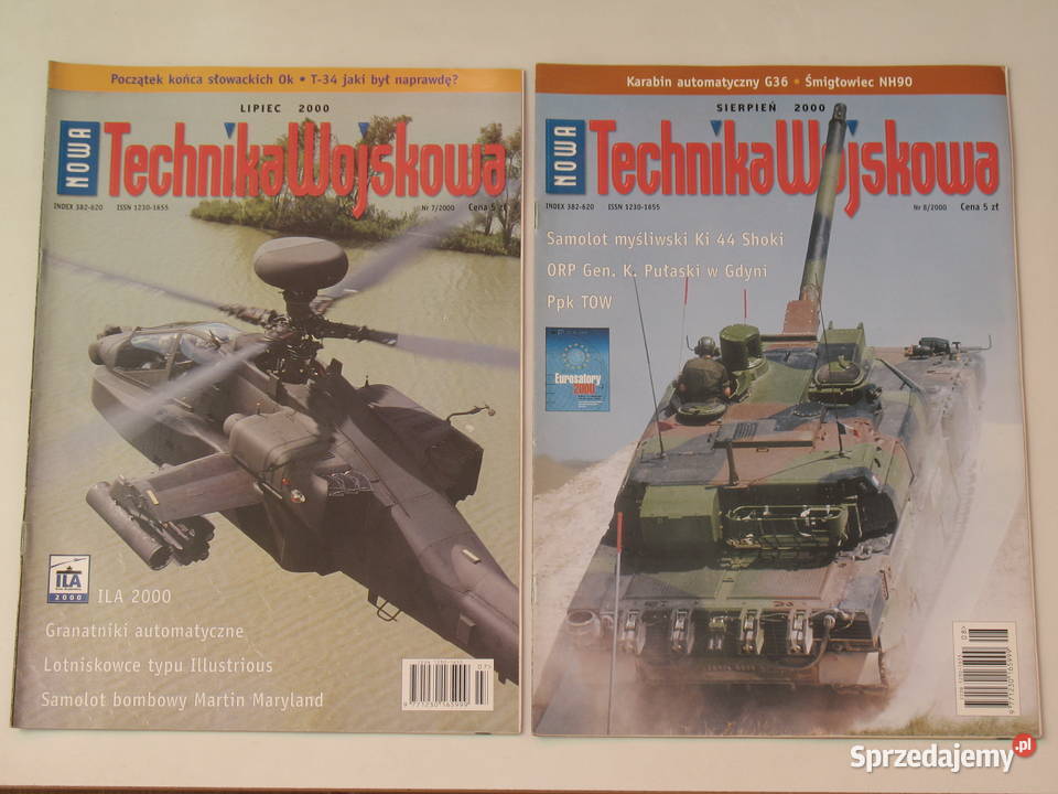 Technika Wojskowa kompletny rocznik 2000 Kraków