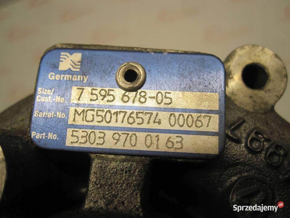 MINI COUNTRYMAN 16 B turbosprężarka 7595678 osobowe