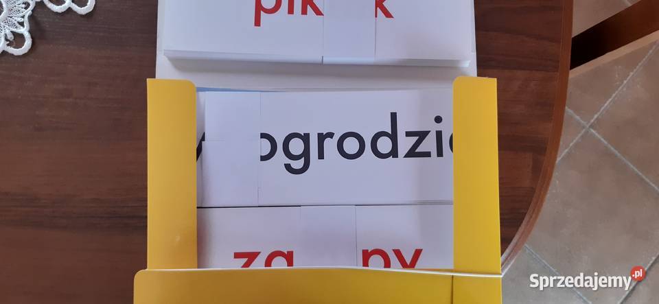 Zestaw do nauki czytania metoda Domana Węglewo