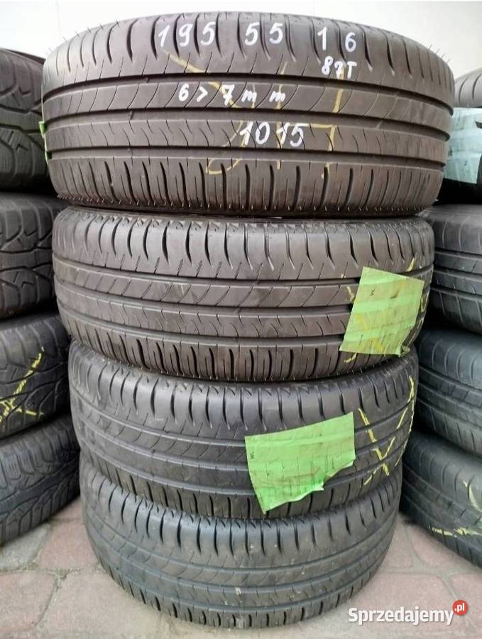 4 x Opona letnia Michelin Energy Saver 19555R16 Skołoszów sprzedam