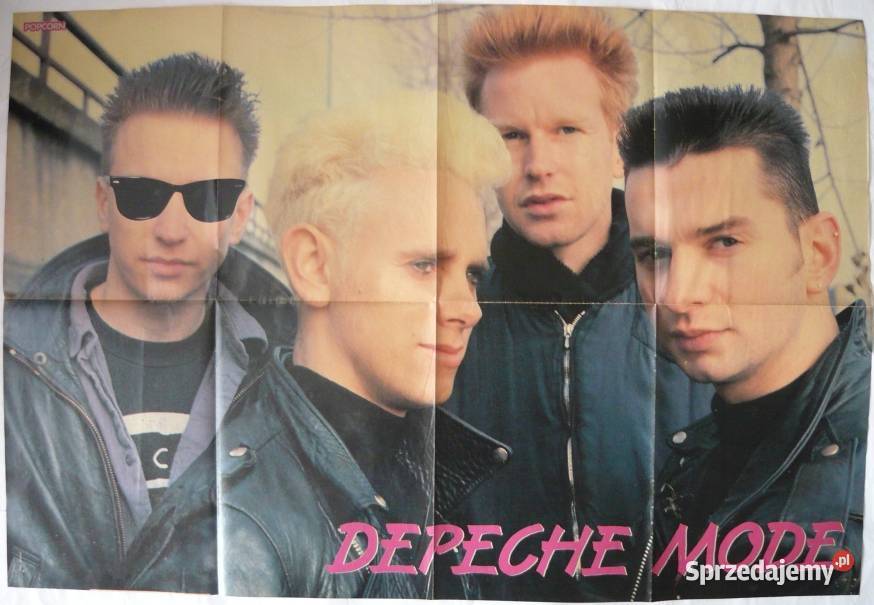 PLAKATY DEPECHE MODE WYPRZEDAŻ ŚWIAT Pozostałe Warszawa