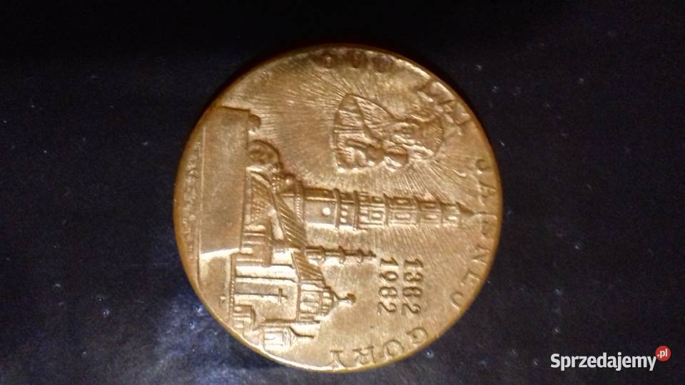 Medal 600lecie Jasnej Góry Jan Paweł II Nisko sprzedam
