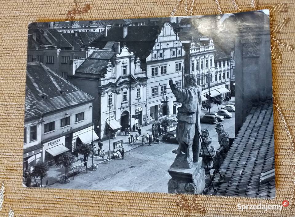 PISEK WIDOK NA KAMIENICZKI NA STARYM MIEŚCIE Piszczac