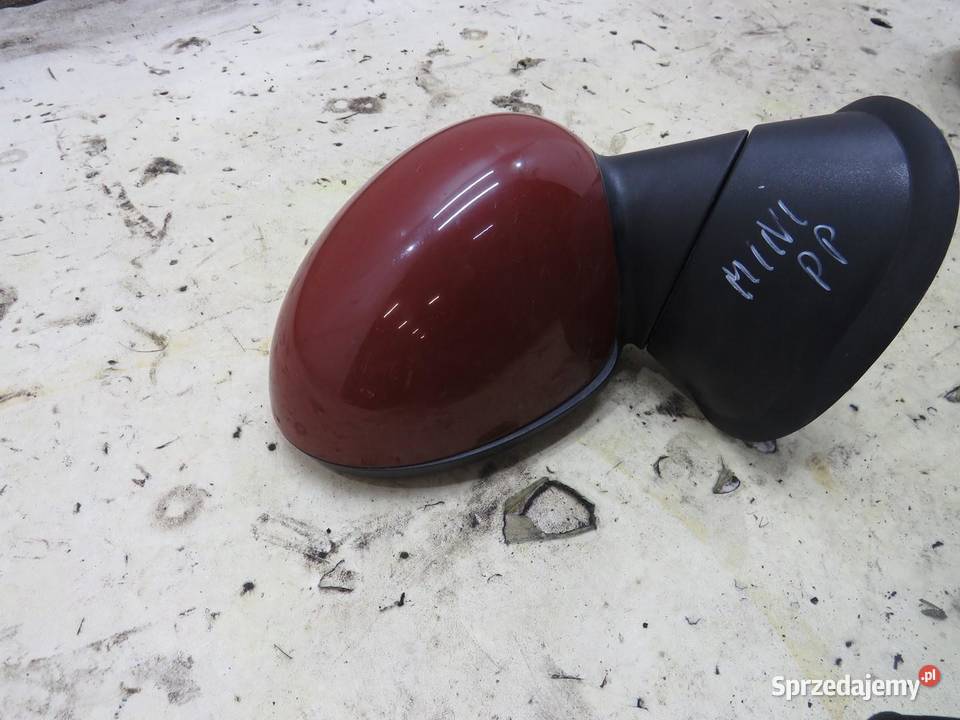 LUSTERKO 5 PIN PRAWE CZERWONE MINI COUNTRYMAN