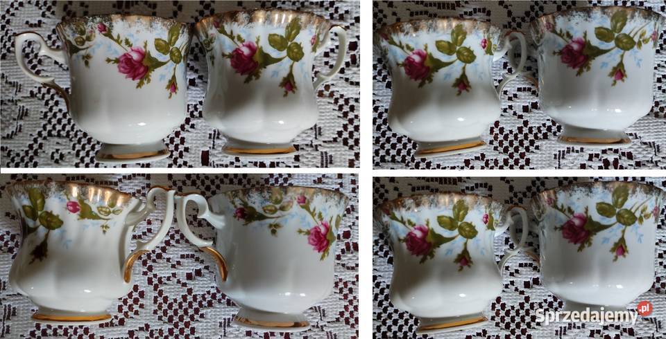 filiżanka Złocona złota Róża Iwona Chodzież Filiżanki i spodki Kielce