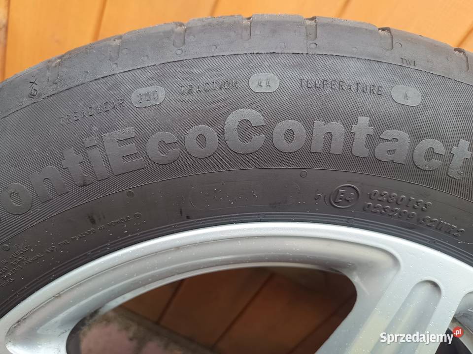 Sprzedam koła alufelgi z letnimi oponami Audi mazowieckie Radzymin