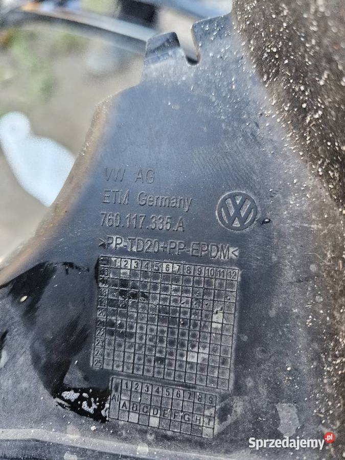 VW TOUAREG 3 III KIEROWNICA POWIETRZA WLOT Międzychód