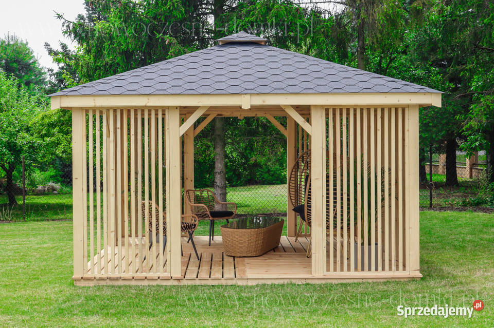 Altana ogrodowa Napoli 1 wym 3x4m Producent Kalisz