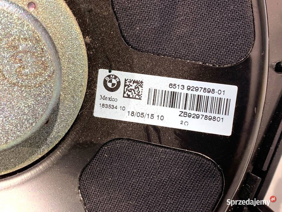 GŁOŚNIKI KOMPLET BMW F16 9297898 SUV 1419 AUDIO