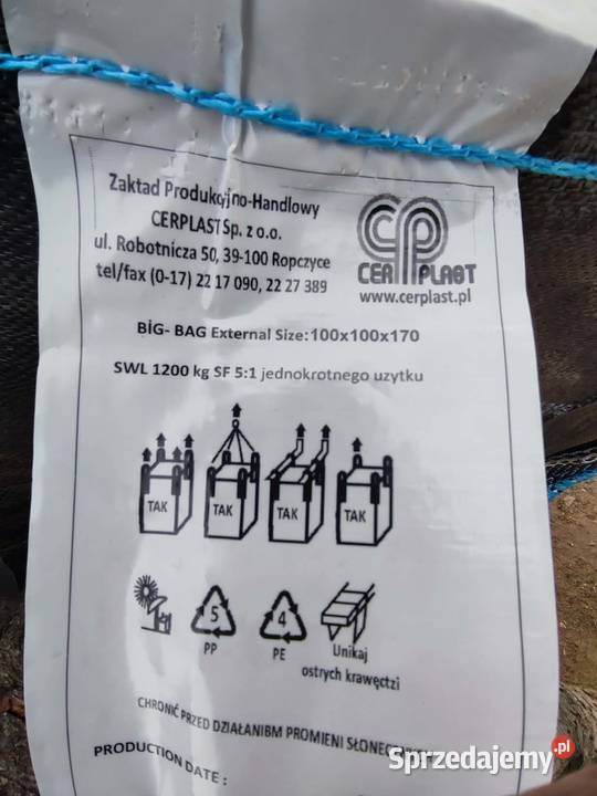 Worki big bag big bagi 100100170 Pozostałe Świebodzice