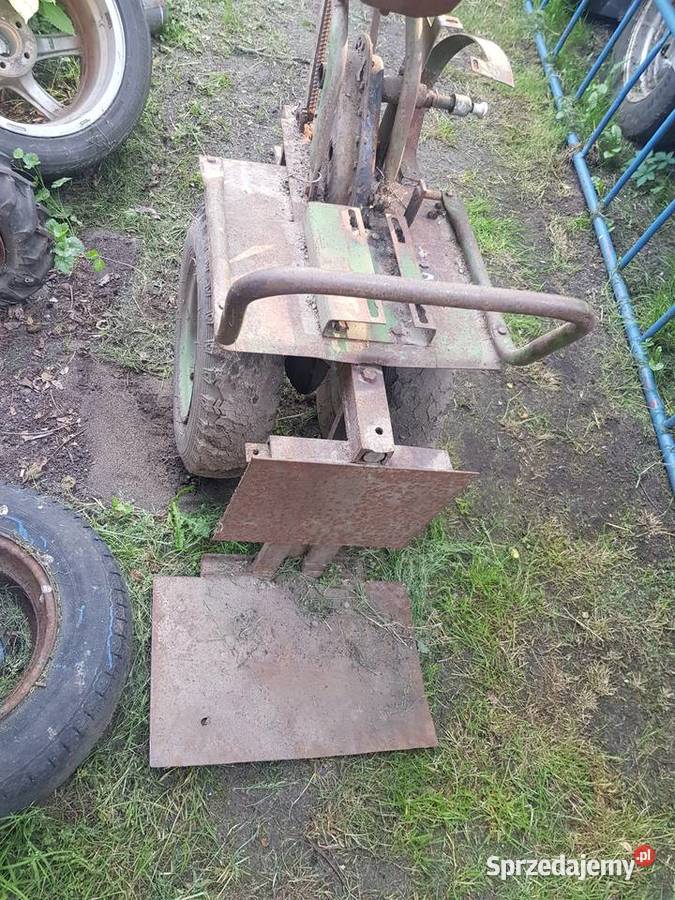 Jednoosiowy traktorek ogrodniczyna budowędo Barlinek