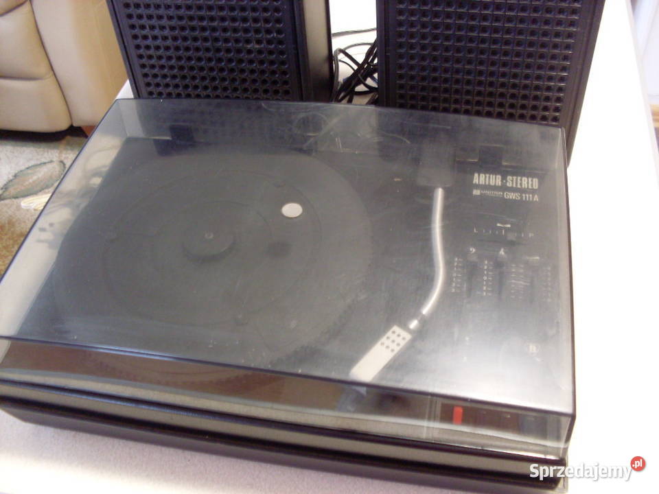 Gramofon stereo z wzmacniaczem Artur Stereo WG Poznań