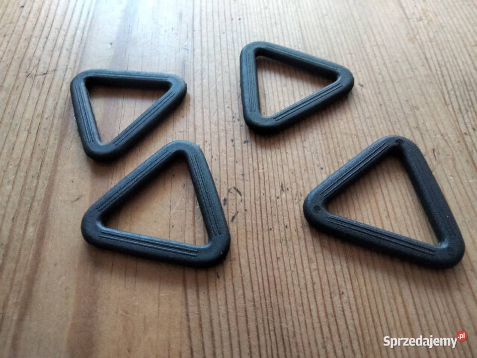 Stoper kaletniczy trójkątny czarny z tworzywa Uniseks wielkopolskie Ostrów Wielkopolski