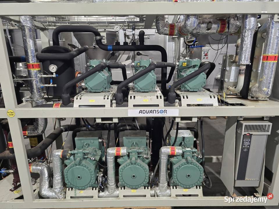 Zespół sprężarkowy Bitzer zestaw sprężarek CO2 Magazynowanie Niedźwiedź sprzedam