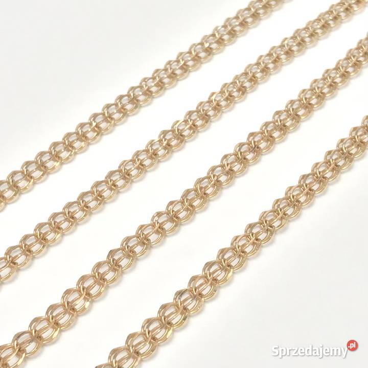Złoty ŁAŃCUSZEK damski 585 14K cudowny Warszawa