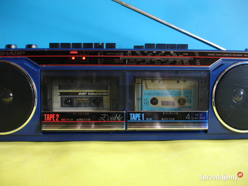 Radiomagnetofon SHARP WQ262H lubuskie Zielona Góra sprzedam