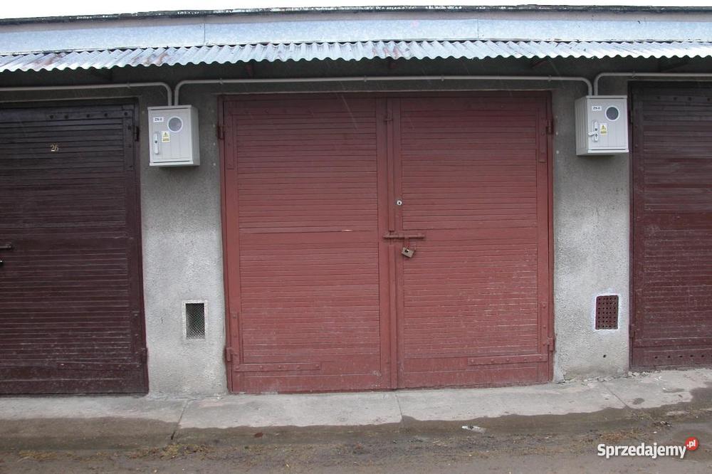 Garaż murowany oświetlenie Garaże i miejsca postojowe sprzedam