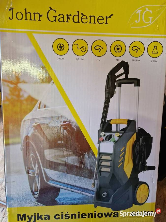 Myjka ciśnieniowa z dodatk wyposażeniem JG wielkopolskie