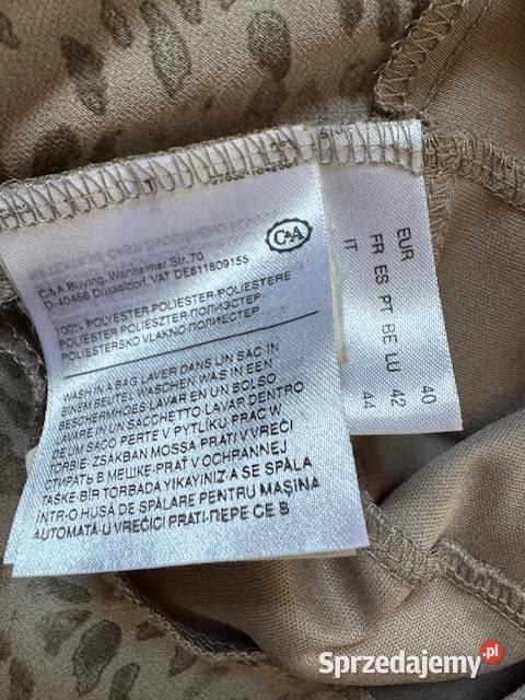 Tunika damska bluzka 40 Canda w cętki kamienny Odzież damska Częstochowa