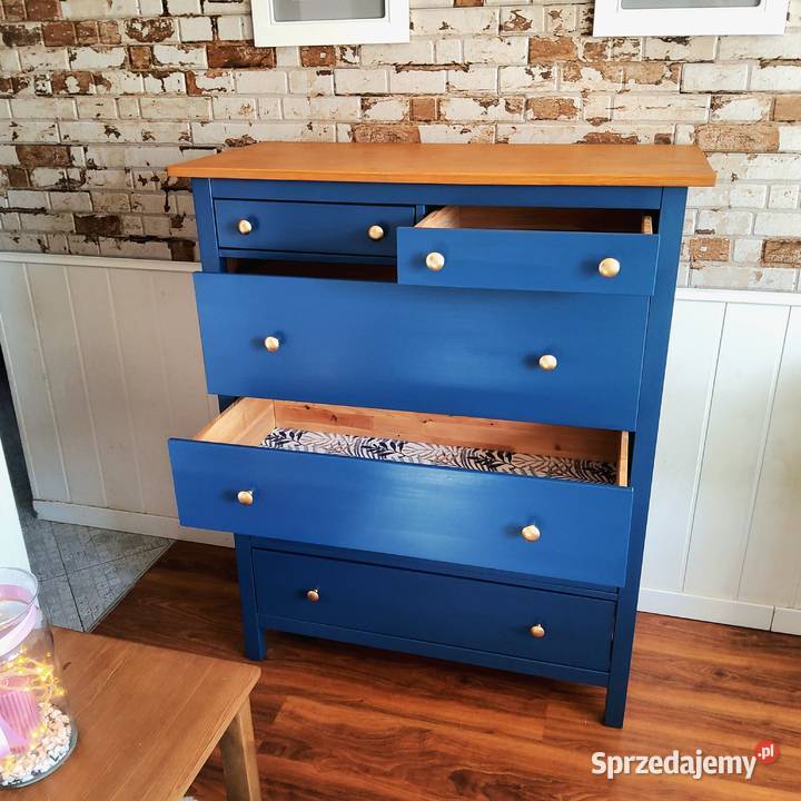 Komoda hemnes ikea drewniana bielizniarka szafka 47cm Komody mazowieckie