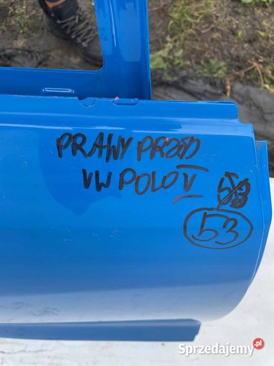 VW POLO V 6R DRZWI PRAWY PRZÓD PRZEDNIE sprzedam