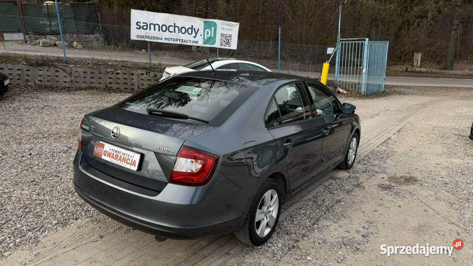 koda RAPID 10tsi 95 1wlpolski salon serwis ledy Gdańsk